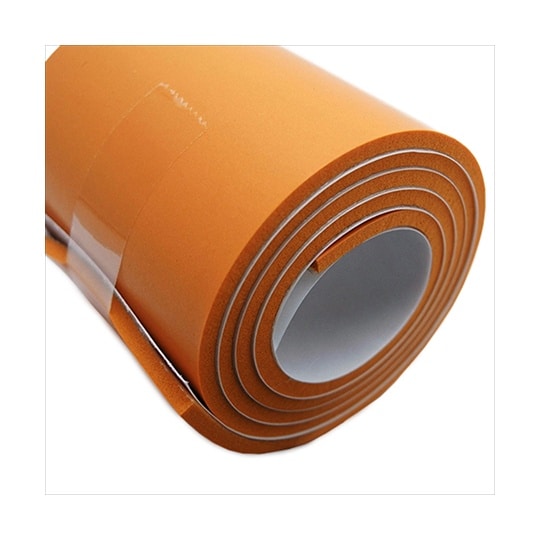 テープ付き NRゴムスポンジ オレンジ