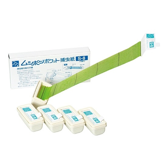 S−8 ムシポン専用捕虫紙5個入り 白