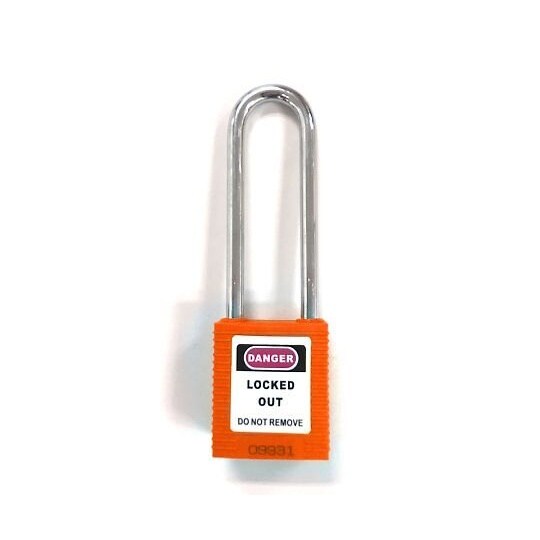 14669−1パドロック(オレンジ) 吊