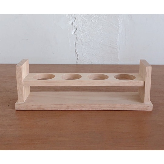 SiTATE404H 木製 試験管立て