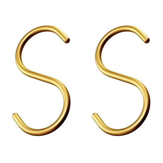 95361アルミSフック大ゴールド2本入