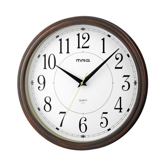 W−772 BR−Z 掛時計 橘