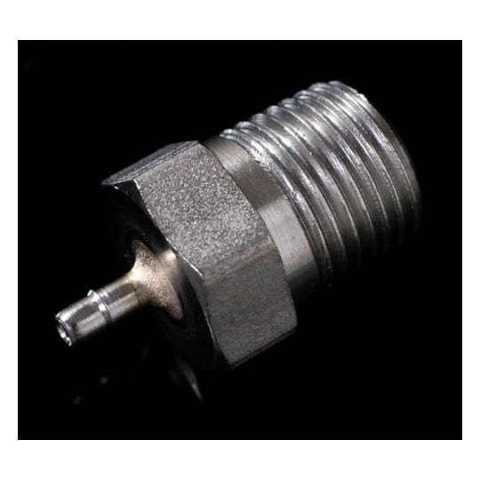 1/8−27NPTオスネジ付きSUSアダ