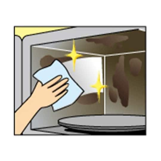 210x290mm 電子レンジ用クリーナ