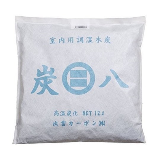 炭八 室内調湿木炭 12L