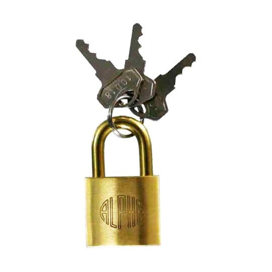 アルファ南京錠 #1000 25mm A
