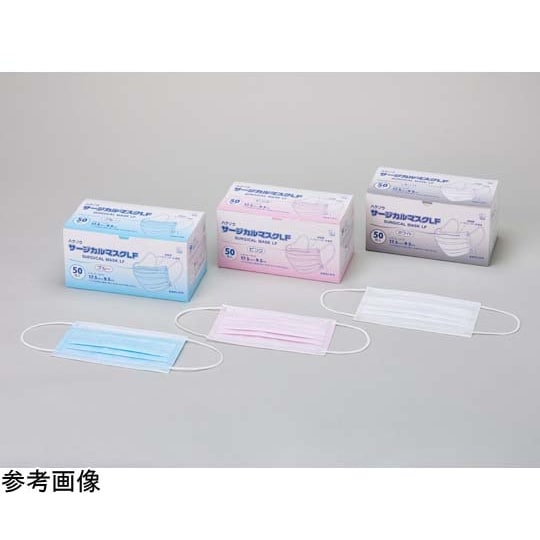 ハクゾウサージカルマスク ピンク 50枚