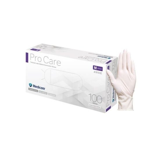 プロケアラテックスグローブ パウダーフリ