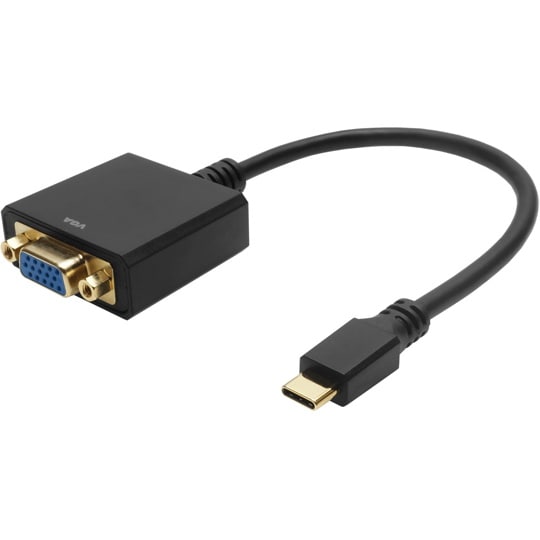 USB Type−C→VGA 変換アダプ
