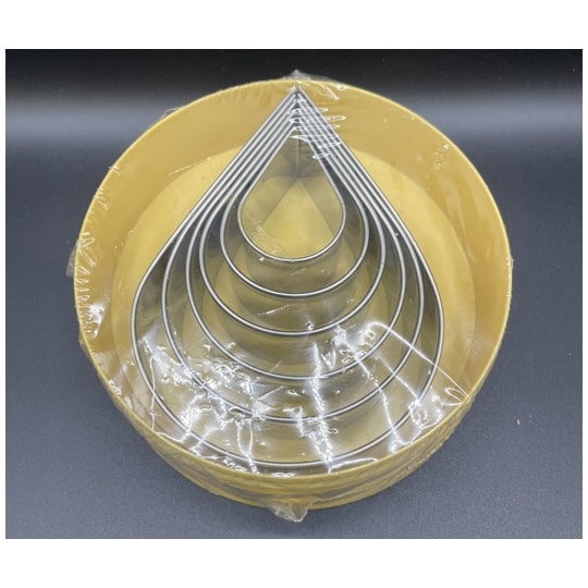 抜き型 しずく INOX 1セット(6個