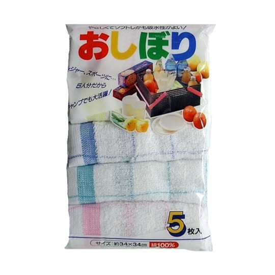 おしぼり 5枚入