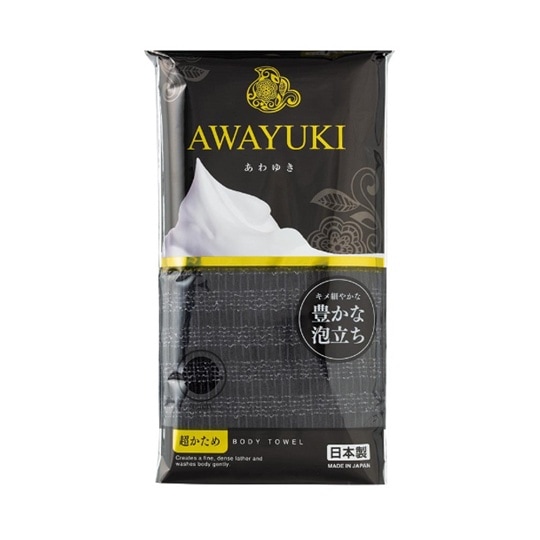 ボディタオル あわゆき 超かため