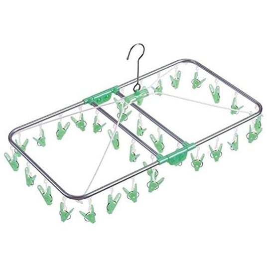 アルモア 角ハンガー ピンチ32個付