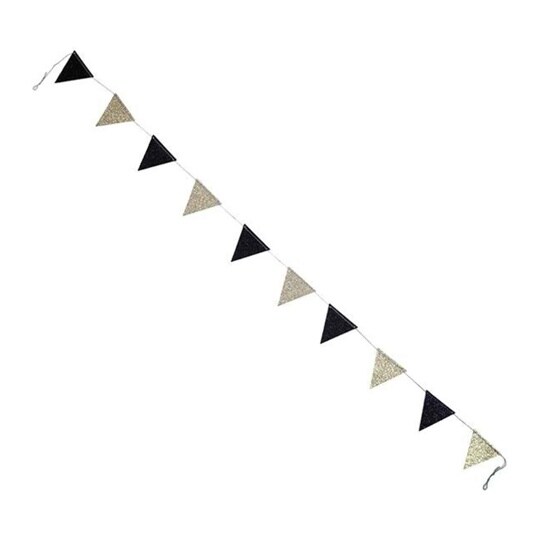 ガーランド フラッグ ミニ 旗 ゴールド