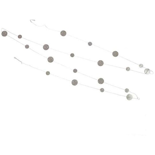 ガーランド 丸 ドット キラキラ 飾り