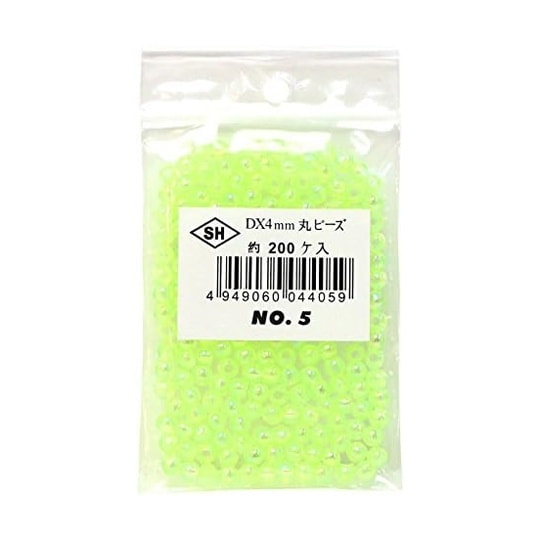 丸ビーズ 200個入り DX 4mm ラ