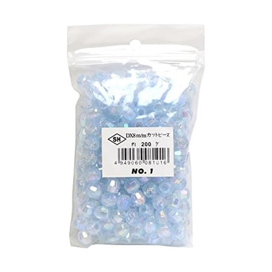 カットビーズ 200個入り DX 8mm