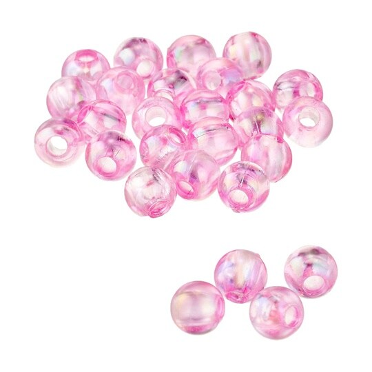 丸ビーズ 200個入り DX 8mm ピ