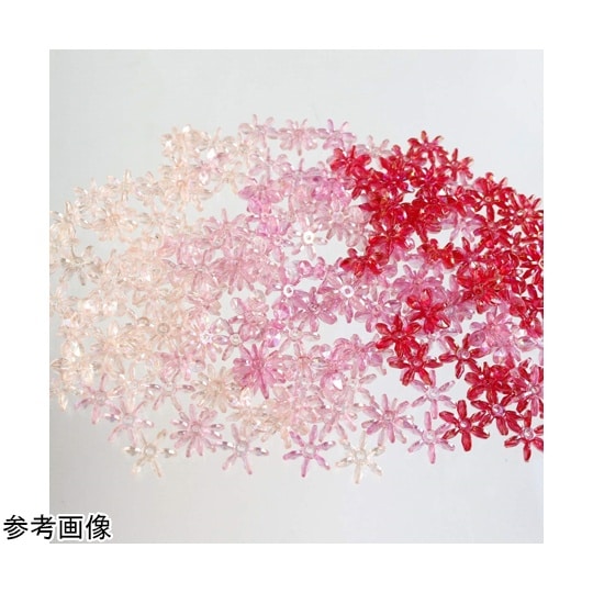 フラワービーズ ピンク・レッド系 14m