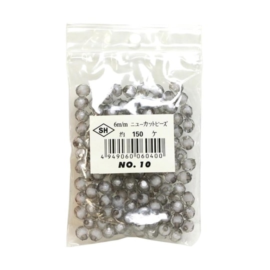 ニューカットビーズ 150個入り 6mm