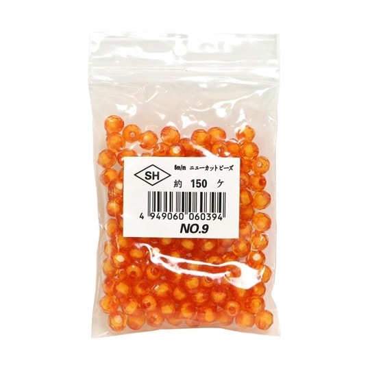 ニューカットビーズ 150個入り 6mm