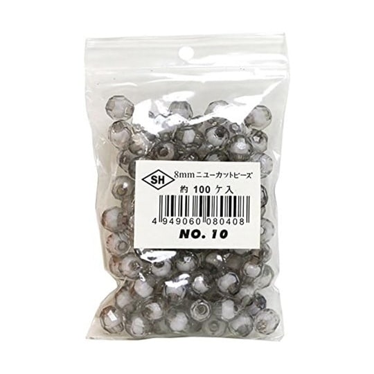 ニューカットビーズ 100個入り 8mm