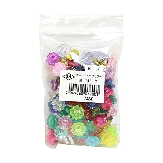 ニューフラワービーズ 100個入り DX