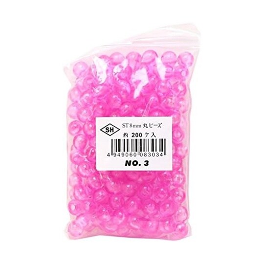 丸ビーズ 200個入り ST8mm ショ