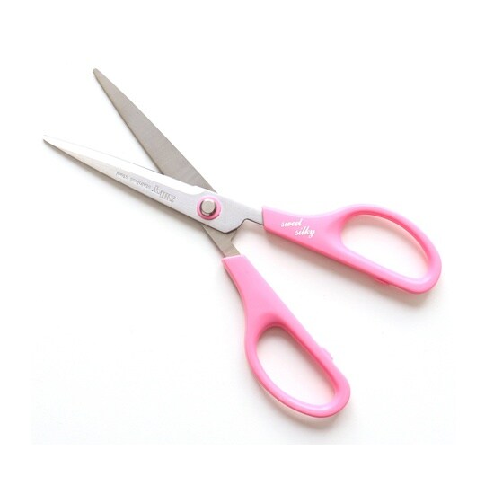 ハサミシルキー ピンク 170mm FM