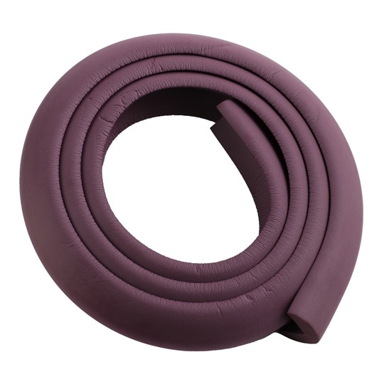 コーナーガードクッション ブラウン 2m