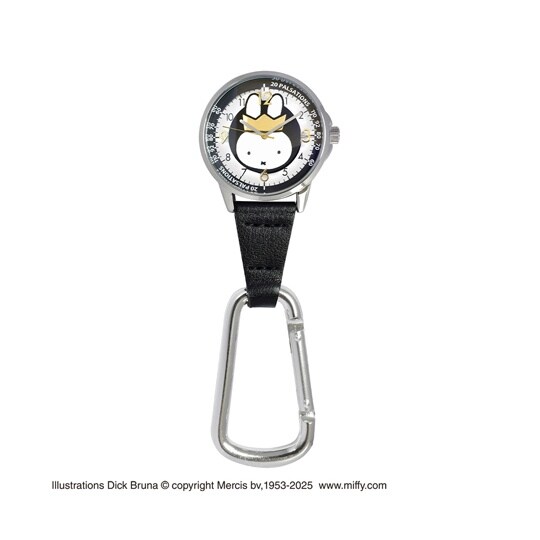 ミッフィーカラビナ付きウォッチ(スケルト