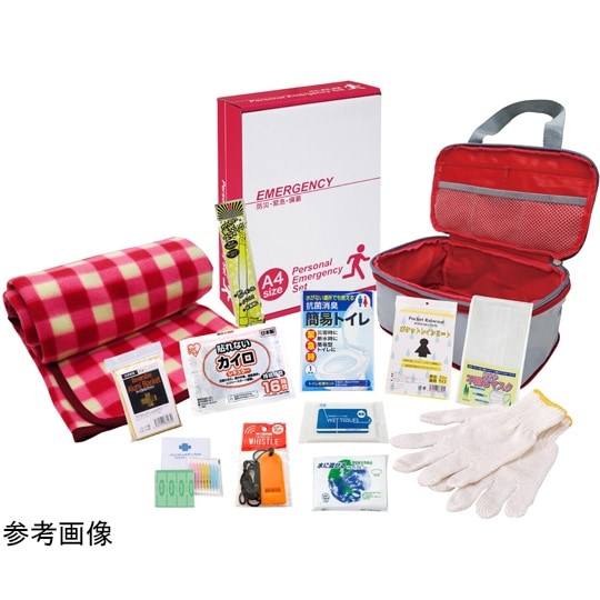 圧縮できる非常持出13点セット CQ40