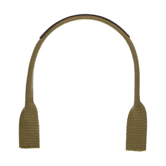 アクリル持手 本革パーツ付 33cm 2