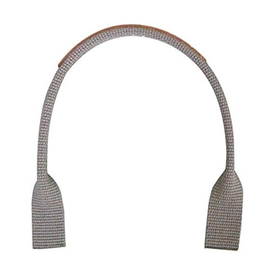 アクリル持手 本革パーツ付 33cm 2