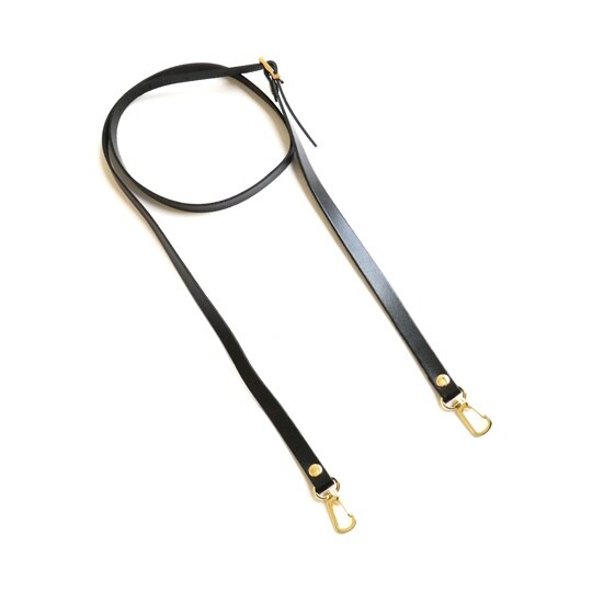 本革ショルダーストラップ 撥水加工 金具