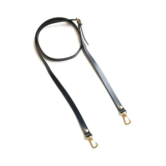 本革ショルダーストラップ 撥水加工 金具