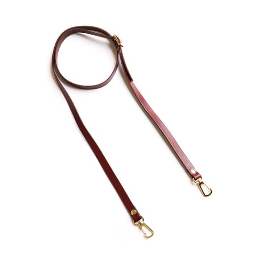 本革ショルダーストラップ 撥水加工 金具