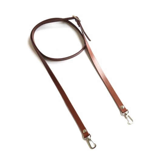 本革ショルダーストラップ 撥水加工 金具