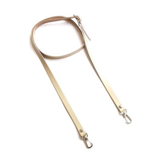 本革ショルダーストラップ 撥水加工 金具