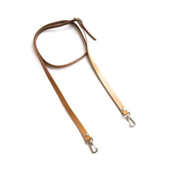 本革ショルダーストラップ 撥水加工 金具