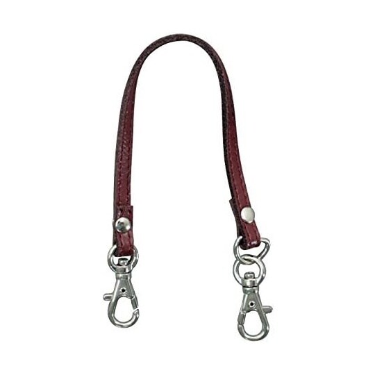 本革ストラップ 24cm 1本 ワインレ