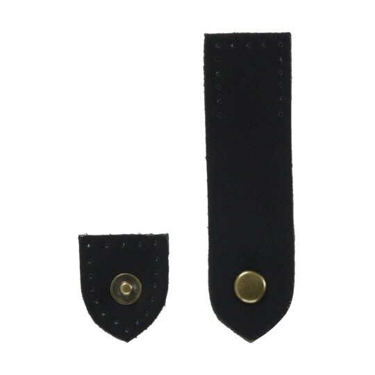 スナップ付き本革ベルト W2.5×H9c