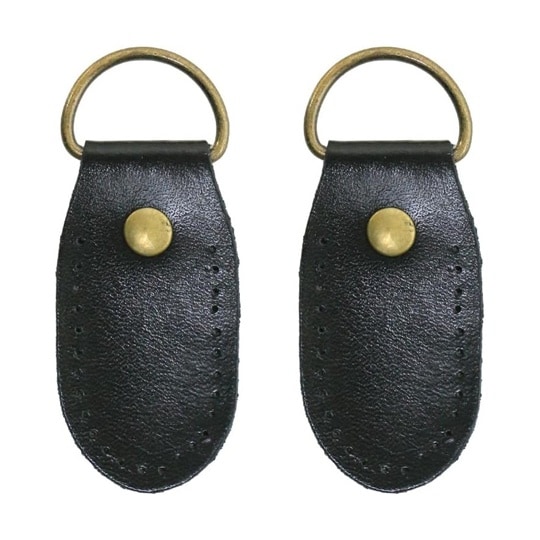 本革ジョイントパーツ丸型 2個 W約3.