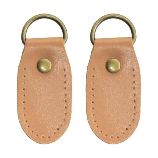 本革ジョイントパーツ丸型 2個 W約3.