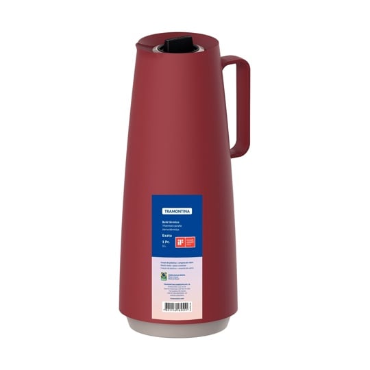 サーマルカラフェ 保温ポット 1L レッ