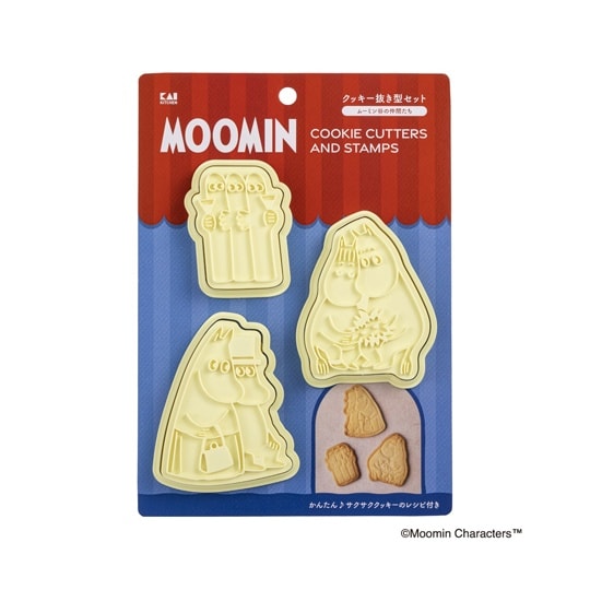 貝印 クッキー抜き型セット(ムーミン谷の