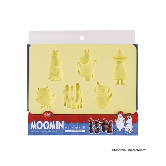 貝印 シリコーンチョコ型(ムーミン谷のな