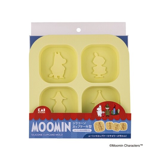 貝印 シリコーンカップケーキ型(ムーミン
