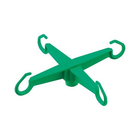 371324 IVスタンド用フック 緑