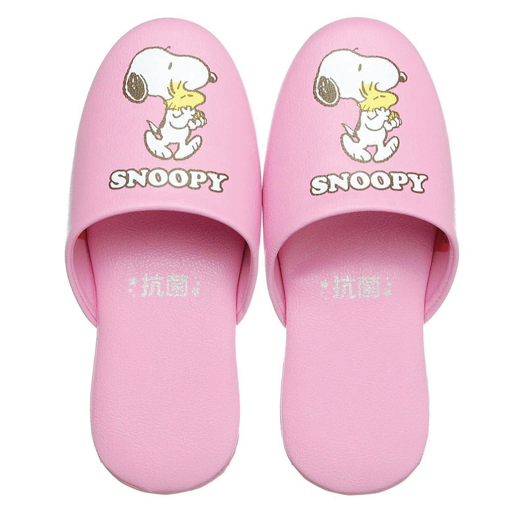 子ども用スリッパ スヌーピー ピンク 2